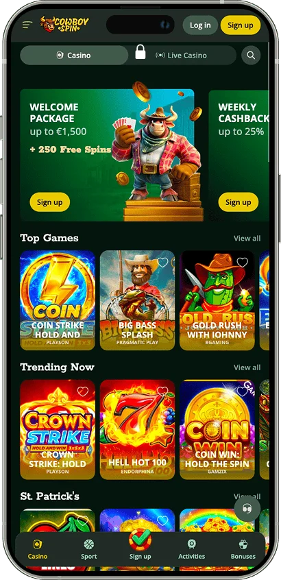 Cowboyspin application